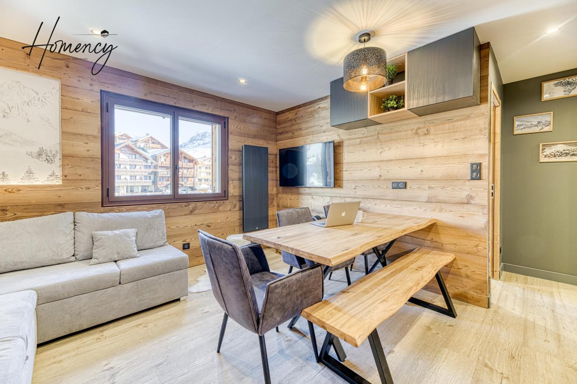 Homency - Residence Menandiere F5 Alpe d'Huez Exterior foto